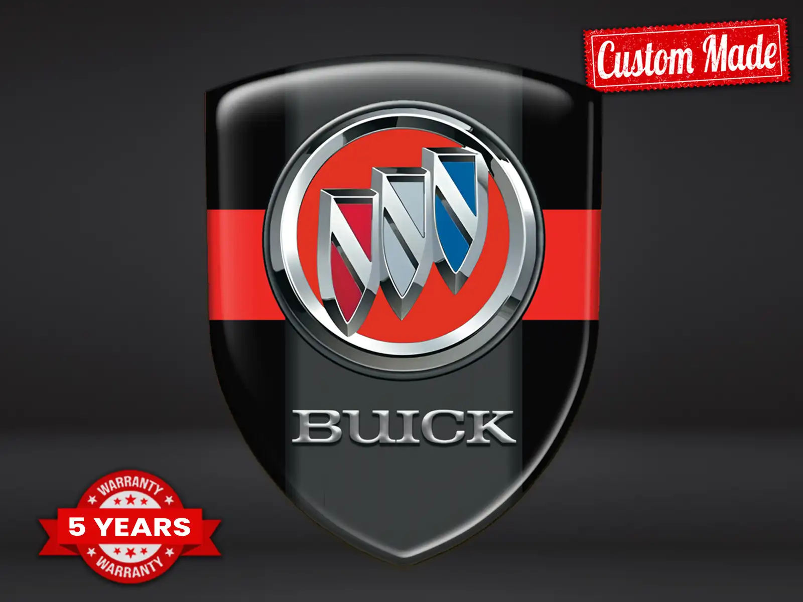 Buick Pegatina Silicona Pro Máximo Diseño Estilo Resistente